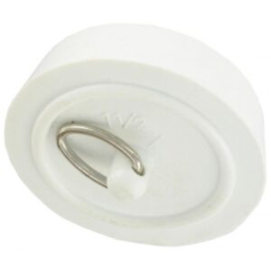 FAST PAK VALUE 2533 1.75'' WHITE BATH/SINK PLUGS, PACK OF 2