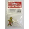 FAST PAK VALUE 3309 SWISH SOLO GLIDE END STOPS, PACK OF 2