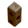 FAST PAK VALUE 3554 BROWN MODESTY BLOCKS, PACK OF 10