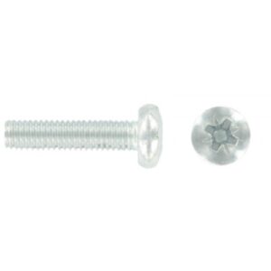 FAST PAK VALUE 4063 M4 X 20 POZI PAN MACHINE SCREWS & NUTS, PACK OF 12