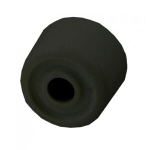 FAST PAK VALUE 8473 Black Door Stops 1 1/8'' - Pack of 3