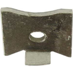 FAST PAK VALUE 8572 Raised Zinc Bookcase Clips, Pack of 8