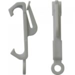 FAST PAK VALUE 8863 ELEGANT DRAPERY HOOKS, PACK OF 12
