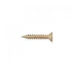 FAST PAK VALUE 9517 Brass 4 x 1'' Carpet Trim Screws, Pack of 15