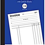 Feint Ruled Duplicate Invoice Book 1-80 Invoices