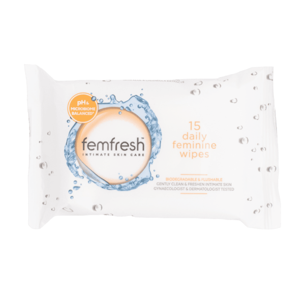 Femfresh Intimate Wipes Pack of 15