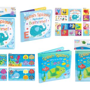 FIRST STEPS BABY ALPHABET LEARNING BATH BOOK - 1 ASSORTED PIECE