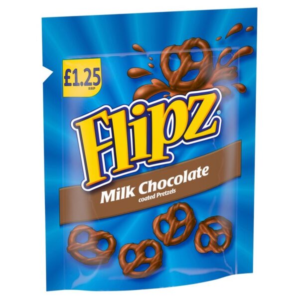 Flipz Chocolate Pretzels 80g Case of 12