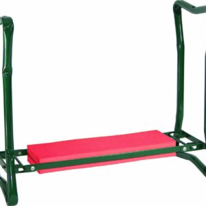 Foldable Garden Kneeler and Stool with Handles by Town & Country