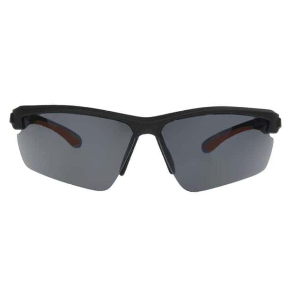 Foster Grant Blade Sunglasses - Matte Black Rubberized Finish