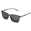 Foster Grant Polarized Rectangle Sunglasses in Frosted Grey