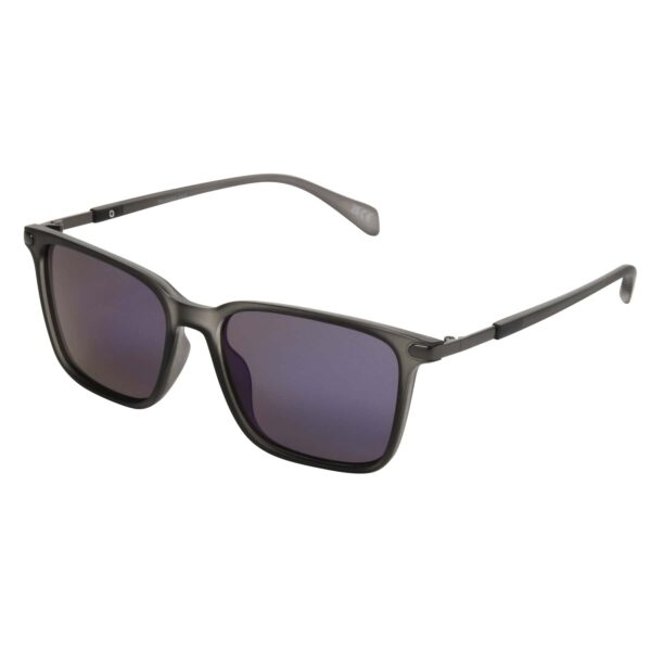 Foster Grant Polarized Rectangle Sunglasses in Frosted Grey