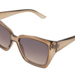 Foster Grant Square Sunglasses in Shiny Crystal Tan