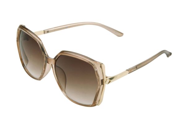 Foster Grant Sunsentials Sunglasses with Shiny Tan and Gold Trim