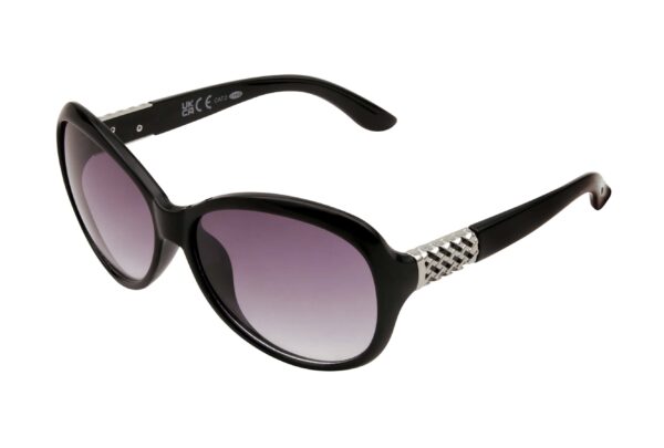 Foster Grant Women's Sunsentials Sunglasses in Shiny Black