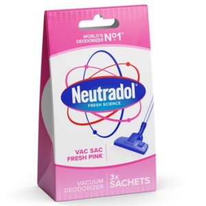 Fresh Pink Neutradol Vacuum Deodorizer Sachets