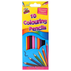 **Full Size Colour Pencils**: These are standard-sized colored pencils designed for drawing and coloring, providing vibrant and varied colors