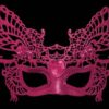 Fuschia Masquerade Mask