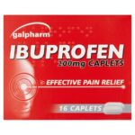 Galpharm 200mg Ibuprofen Caplets, Pack of 16