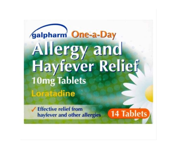 Galpharm Loratadine Allergy & Hayfever Relief Tablets - Pack of 14