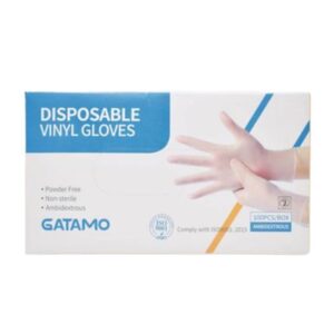 Gatamo Medium Vinyl Exam Gloves 100-Pack