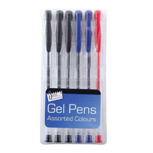 **Gel Pens**: These are pens that use gel-based ink, which is known for its smooth writing experience and vibrant colors