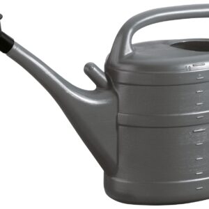 GELI 10L Anthracite Grey Plastic Watering Can