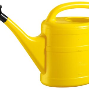 GELI 10L Yellow Plastic Watering Can