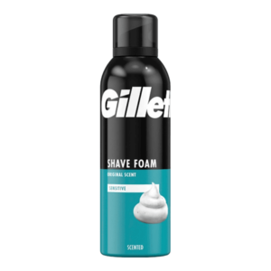 Gillette Sensitive Shaving Foam, 200ml