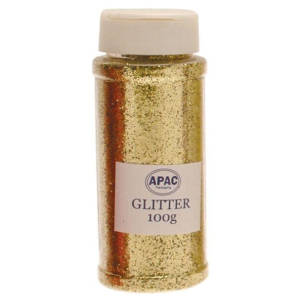 Gold Glitter Bottle 100g