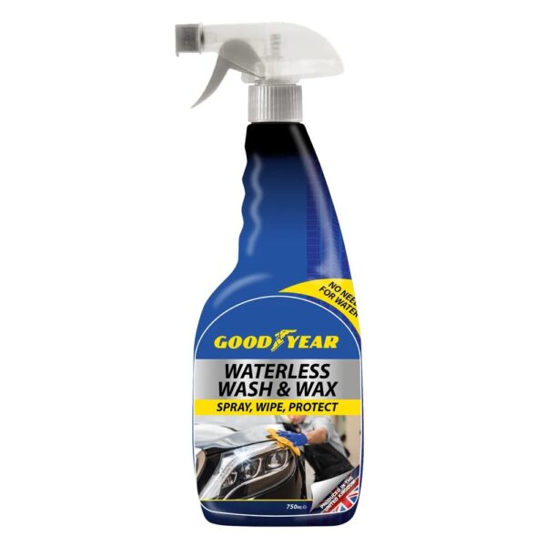 GOODYEAR 750ML WATERLESS WASH AND WAX SPRAY