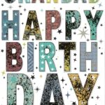 Grandad Birthday Card - Message