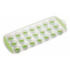 Green Flexible Ice Cube Tray with Pop-Out Feature by Colourworks