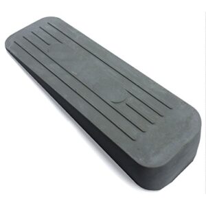 Grey Rubber Door Wedge