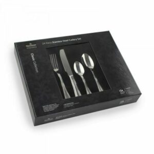 Grunwerg Classic Collection 24-Piece Stainless Steel Cutlery Set