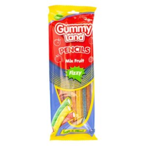 Gummy Land Fizzy Fruit Pencils 150g