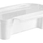 H+ White Plastic Convenient Kitchen Organizer