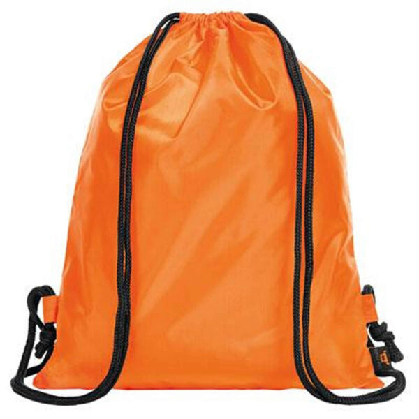 HALFAR ORANGE DRAWSTRING BAG