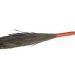 Handmade Saveni Soft Broom with Traditional Indian Plastic Handle
