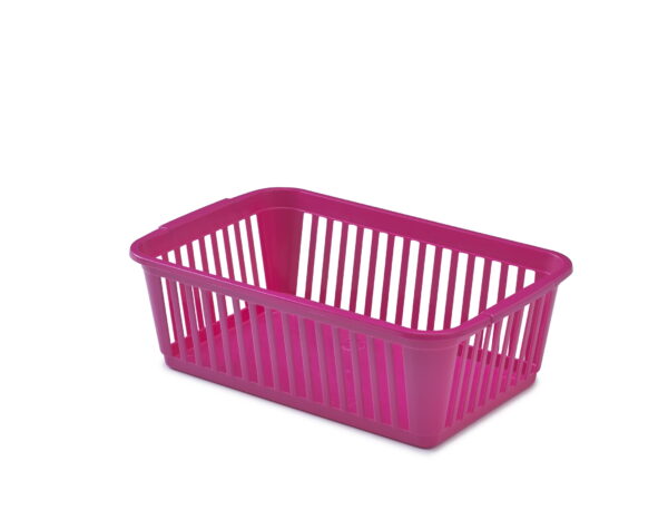 Handy Basket in Hot Pink by Whitefurze, 25cm