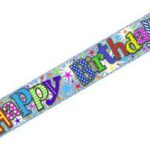 Happy Birthday Banner, 2.3m x 110mm