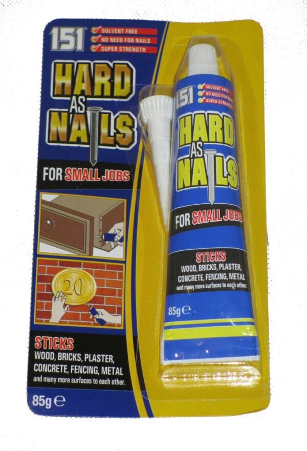 HARD AS NAILS SMALL JOBS ADHESIVE 85G