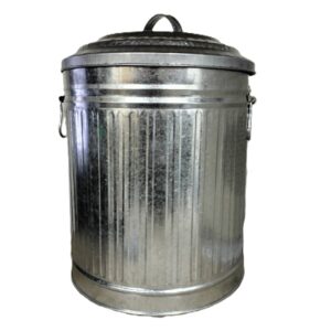 Harewood 15L Galvanized Metal Midi/Mini Bin