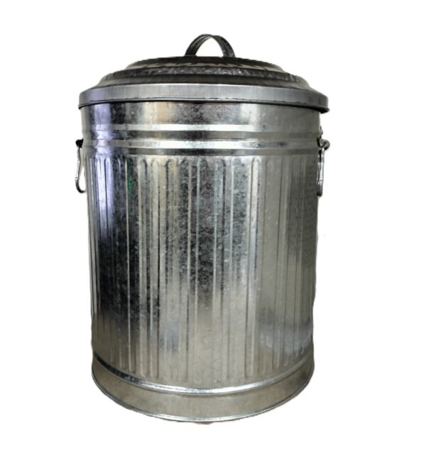 Harewood 15L Galvanized Metal Midi/Mini Bin