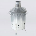 Harewood 15L Galvanized Mini Metal Incinerator
