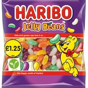 Haribo 140g Jelly Beans - Price Marked Pack £1.25