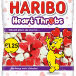Haribo Heart Throbs 140g, Priced at £1.25