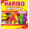 Haribo Jelly Babies 154g £1.25 Price Marked Pack with 10% Extra Free