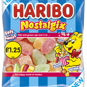 Haribo Nostalgix 140g, Priced at £1.25