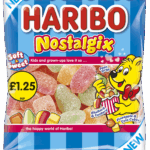 Haribo Nostalgix 140g, Priced at £1.25
